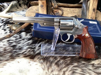 Smith & Wesson 66-1, .357 Combat Magnum Stainless Revolver, LNIB, 6”, W/Box & Paperwork. Trades Welcome. - Image 13 of 19