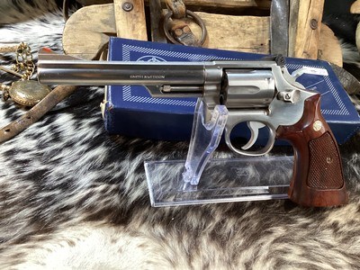 Smith & Wesson 66-1, .357 Combat Magnum Stainless Revolver, LNIB, 6”, W/Box & Paperwork. Trades Welcome. - Image 3 of 19