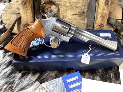 Smith & Wesson 66-1, .357 Combat Magnum Stainless Revolver, LNIB, 6”, W/Box & Paperwork. Trades Welcome. - Image 11 of 19