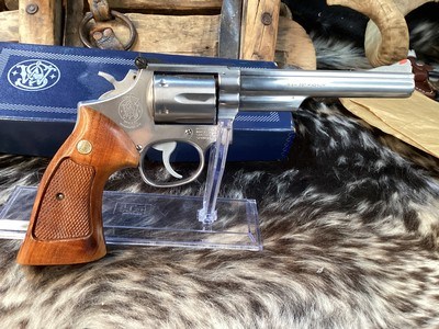 Smith & Wesson 66-1, .357 Combat Magnum Stainless Revolver, LNIB, 6”, W/Box & Paperwork. Trades Welcome. - Image 4 of 19