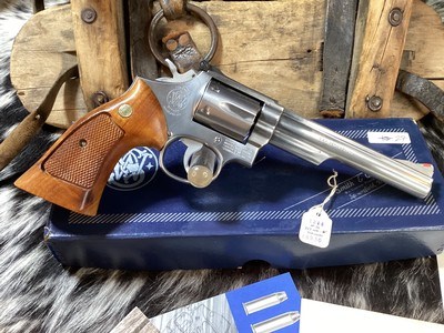 Smith & Wesson 66-1, .357 Combat Magnum Stainless Revolver, LNIB, 6”, W/Box & Paperwork. Trades Welcome. - Image 2 of 19