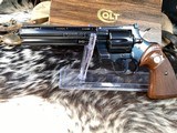 First Generation 1964 Colt Python, Pristine Handcrafted American Icon, 6” .357 Mag. Boxed As New. Trades Welcome - 11 of 25