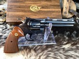 First Generation 1964 Colt Python, Pristine Handcrafted American Icon, 6” .357 Mag. Boxed As New. Trades Welcome - 2 of 25