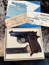 1959 Beretta Model 71 Jaguar, .22 LR, .22 Short, Unfired in Box W/ Paperwork, Excellent. Trades Welcome - Image 22 of 25