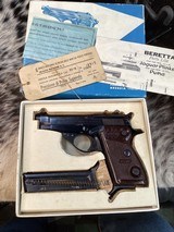 1959 Beretta Model 71 Jaguar, .22 LR, .22 Short, Unfired in Box W/ Paperwork, Excellent. Trades Welcome - Image 25 of 25