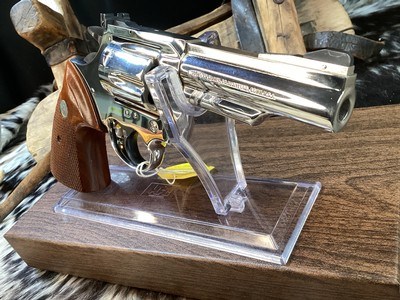 1976 Colt Trooper, Brilliant Nickel Finish, 4” .357 Magnum, Boxed & Unfired Since Factory. Trades Welcome - Image 15 of 24