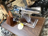 1976 Colt Trooper, Brilliant Nickel Finish, 4” .357 Magnum, Boxed & Unfired Since Factory. Trades Welcome - Image 8 of 24