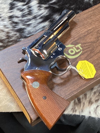 1976 Colt Trooper, Brilliant Nickel Finish, 4” .357 Magnum, Boxed & Unfired Since Factory. Trades Welcome - Image 18 of 24