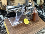 1976 Colt Trooper, Brilliant Nickel Finish, 4” .357 Magnum, Boxed & Unfired Since Factory. Trades Welcome - Image 9 of 24