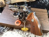 1976 Colt Trooper, Brilliant Nickel Finish, 4” .357 Magnum, Boxed & Unfired Since Factory. Trades Welcome - Image 17 of 24