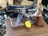 1976 Colt Trooper, Brilliant Nickel Finish, 4” .357 Magnum, Boxed & Unfired Since Factory. Trades Welcome
