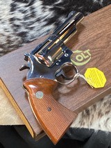 1976 Colt Trooper, Brilliant Nickel Finish, 4” .357 Magnum, Boxed & Unfired Since Factory. Trades Welcome - Image 22 of 24