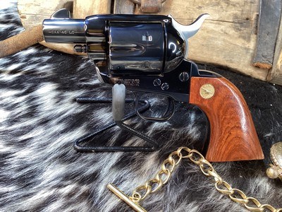 1987 Colt Custom Shop Sheriffs Edition, 2”, .45 Colt, Unfired & Unturned Black Powder Frame, Royal Blue, Rosewood Grips, Trades Welcome - Image 7 of 25
