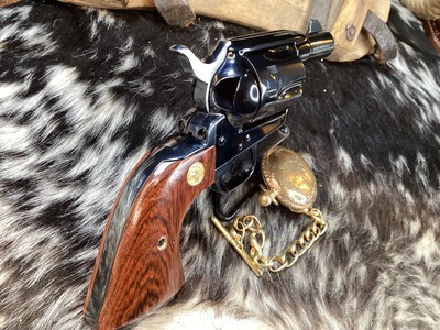 1987 Colt Custom Shop Sheriffs Edition, 2”, .45 Colt, Unfired & Unturned Black Powder Frame, Royal Blue, Rosewood Grips, Trades Welcome - Image 15 of 25