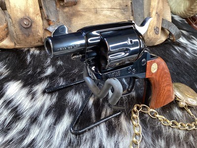 1987 Colt Custom Shop Sheriffs Edition, 2”, .45 Colt, Unfired & Unturned Black Powder Frame, Royal Blue, Rosewood Grips, Trades Welcome - Image 9 of 25