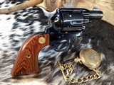 1987 Colt Custom Shop Sheriffs Edition, 2”, .45 Colt, Unfired & Unturned Black Powder Frame, Royal Blue, Rosewood Grips, Trades Welcome - Image 18 of 25
