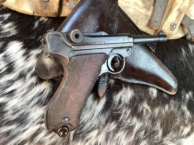 1940 Mauser 42 Code PO8 Luger, All Matching W/ Holster, .9 mm, Trades Welcome - Image 1 of 25