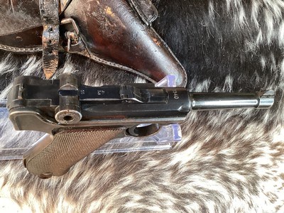 1940 Mauser 42 Code PO8 Luger, All Matching W/ Holster, .9 mm, Trades Welcome - Image 8 of 25