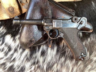 1940 Mauser 42 Code PO8 Luger, All Matching W/ Holster, .9 mm, Trades Welcome - Image 3 of 25