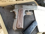 1943 REMINGTON RAND 1911A1 WWII Survivor, Cased W/Paperwork. Trades Welcome. - Image 4 of 8