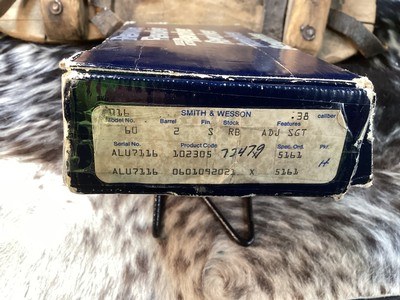 Rare 1 of 660 Smith & Wesson M60 W/Target Adjustable Sights. SW letter, Boxed W/Tools & Paperwork. Trades Welcome. - Image 3 of 15