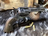 1906 Mfg. Colt SAA , 4.75” , .45 Colt, Engraved, Trades Welcome. - 5 of 16