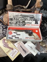 1970 Mfg. Colt SAA 2ND Generation , 5.5”, .45 Colt, Sanbar Stag, Nickel, Boxed, Trades Welcome - Image 1 of 25