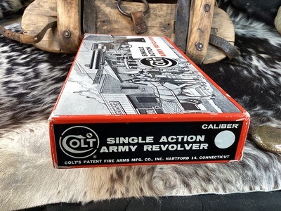 1970 Mfg. Colt SAA 2ND Generation , 5.5”, .45 Colt, Sanbar Stag, Nickel, Boxed, Trades Welcome - Image 2 of 25