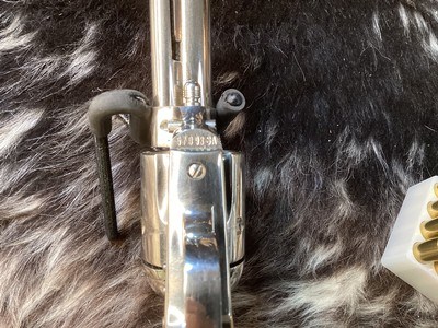 1970 Mfg. Colt SAA 2ND Generation , 5.5”, .45 Colt, Sanbar Stag, Nickel, Boxed, Trades Welcome - Image 8 of 25