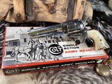 1970 Mfg. Colt SAA 2ND Generation , 5.5”, .45 Colt, Sanbar Stag, Nickel, Boxed, Trades Welcome - Image 21 of 25