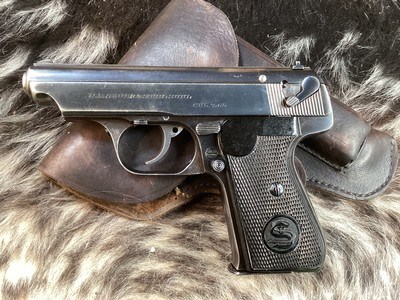 WWII Sauer & Sohn 38H 7.62 Semi Auto Nazi Proofed Pistol W/ Holster & Extra Mag. Trades Welcome - Image 3 of 12