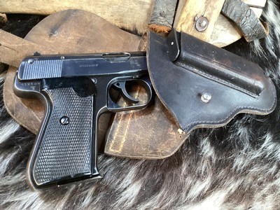 WWII Sauer & Sohn 38H 7.62 Semi Auto Nazi Proofed Pistol W/ Holster & Extra Mag. Trades Welcome - Image 11 of 12