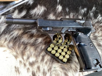 WWII Walther P38, AC 44 , Nazi Proofed, High Condition, Holster. Trades Welcome - Image 13 of 19