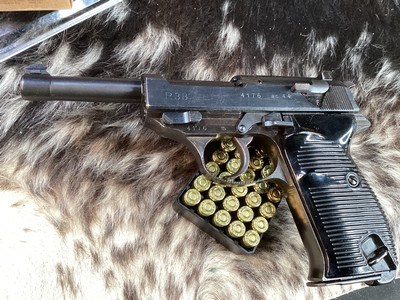 WWII Walther P38, AC 44 , Nazi Proofed, High Condition, Holster. Trades Welcome - Image 19 of 19