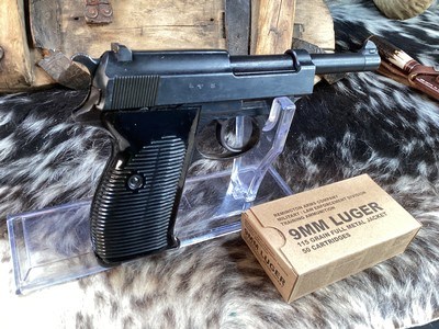 WWII Walther P38, AC 44 , Nazi Proofed, High Condition, Holster. Trades Welcome - Image 6 of 19