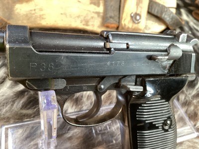 WWII Walther P38, AC 44 , Nazi Proofed, High Condition, Holster. Trades Welcome - Image 12 of 19