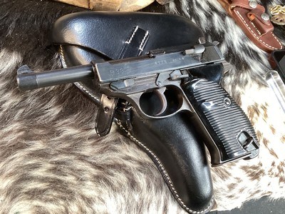 WWII Walther P38, AC 44 , Nazi Proofed, High Condition, Holster. Trades Welcome - Image 5 of 19