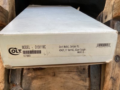 Colt 70 Series Wiley Clapp Special Edition .45 acp, Unfired& Boxed. Trades Welcome - Image 5 of 10