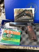 Colt 70 Series Wiley Clapp Special Edition .45 acp, Unfired& Boxed. Trades Welcome - Image 9 of 10