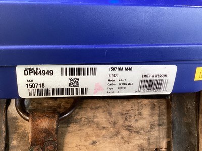 NOS Smith & Wesson model 48-7 , .22 WMR Magnum Revolver, 6” Barrel. Trades Welcome - Image 4 of 15