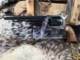 Colt New Frontier, .45 Colt, 7.5” As New, Cased. Trades Welcome. - Image 9 of 12