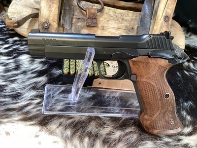 NOS Sig P-210 Target, 5” barrel, .9 mm, Unfired in Case. Trades Welcome - Image 18 of 21