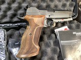 NOS Sig P-210 Target, 5” barrel, .9 mm, Unfired in Case. Trades Welcome - Image 3 of 21