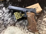 NOS Sig P-210 Target, 5” barrel, .9 mm, Unfired in Case. Trades Welcome - Image 4 of 21