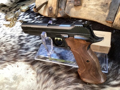 NOS Sig P-210 Target, 5” barrel, .9 mm, Unfired in Case. Trades Welcome - Image 13 of 21
