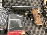 NOS Sig P-210 Target, 5” barrel, .9 mm, Unfired in Case. Trades Welcome - Image 1 of 21