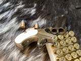 Remington 95 Double Barrel Derringer, .41 Short Rimfire, High Condition, Ivory Grips, Boxed. Trades Welcome - 12 of 16