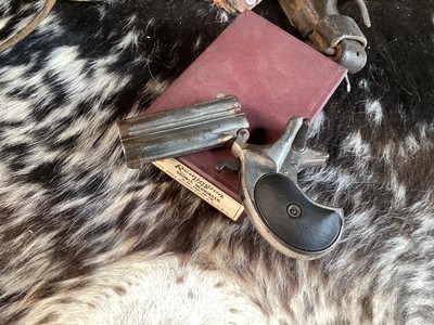 Remington model 95 Derringer, Nickel,Boxed, .41 RF, TRADES WELCOME - Image 9 of 12