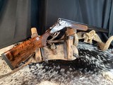Beretta SO5, Gold Game Scenes W Bulino Background, Max Gobbi Engraved & Signed, Factory28” Exhibition Quality, Cased , Trades Welcome - 16 of 25