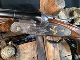 Beretta SO5, Gold Game Scenes W Bulino Background, Max Gobbi Engraved & Signed, Factory28” Exhibition Quality, Cased , Trades Welcome - 5 of 25